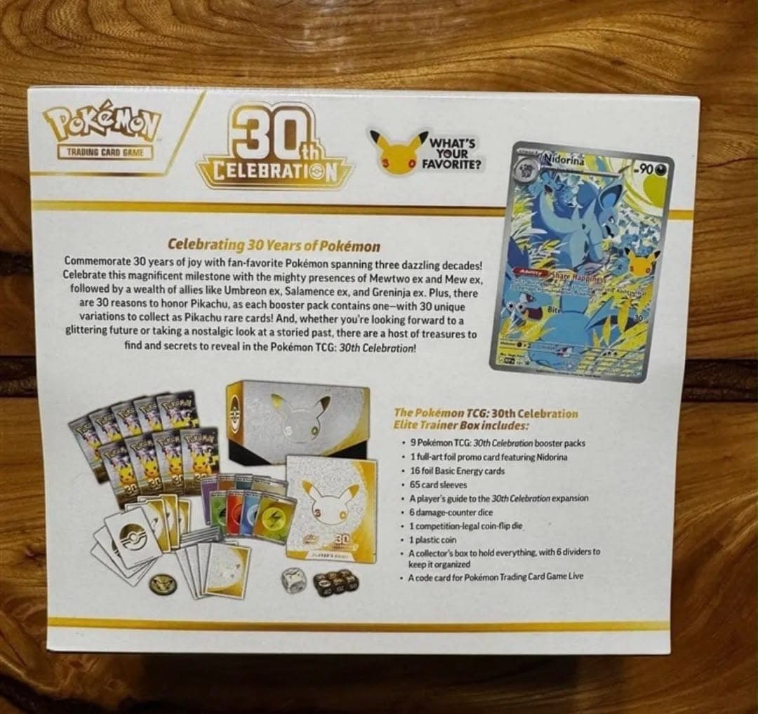 30th anniversary (ETB)