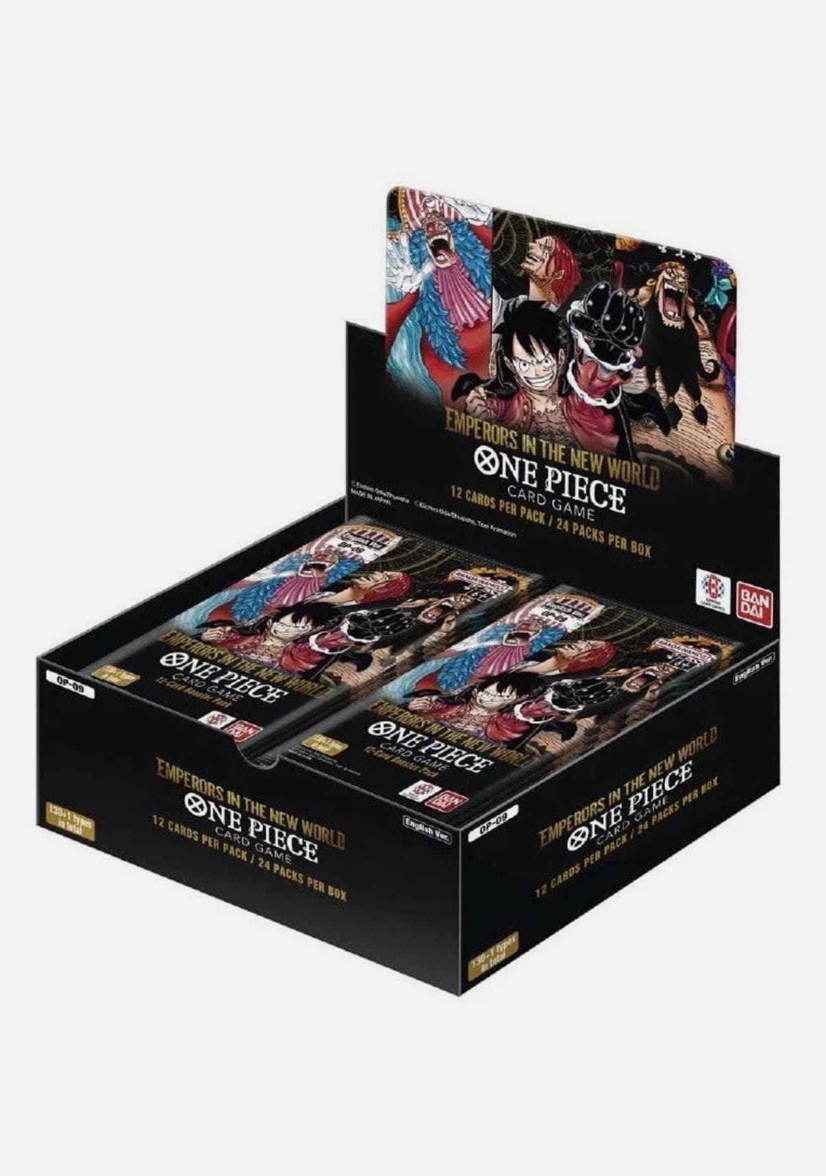 ONE PIECE OP-09 EMPERORS IN THE NEW WORLD ENGLISH BOOSTER BOX New Sealed