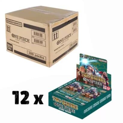 One Piece OP-09 Emperors in the New World Japanese Booster Box and Sealed Case